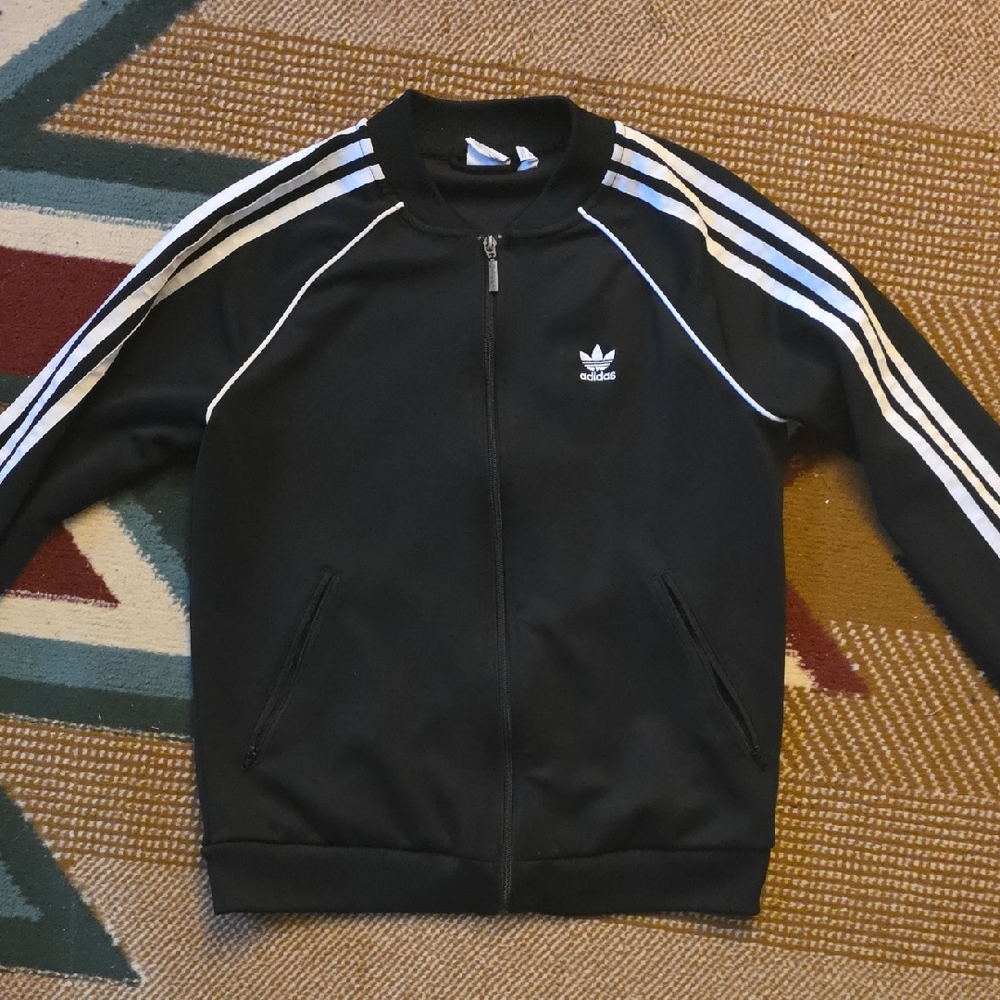 Adidas Originals Black Track Jacket S